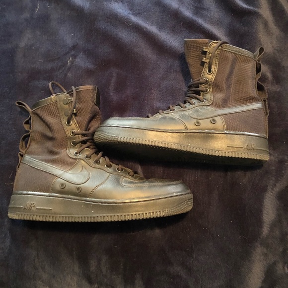 Nike Air-force One High-tops Black - Picture 2 of 5